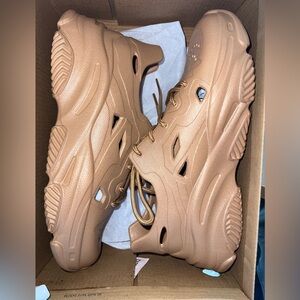 Cape Robbin Tan Athletic Sneakers